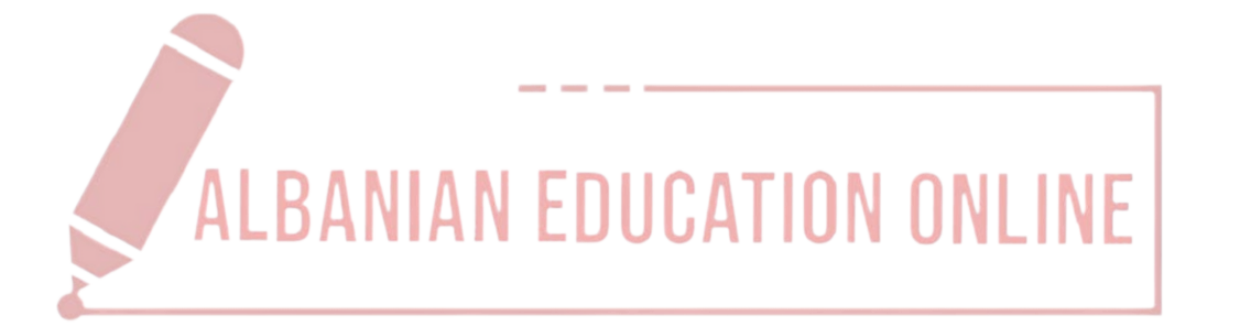 Albanian Education Online Logo – online Albanian language learning platform